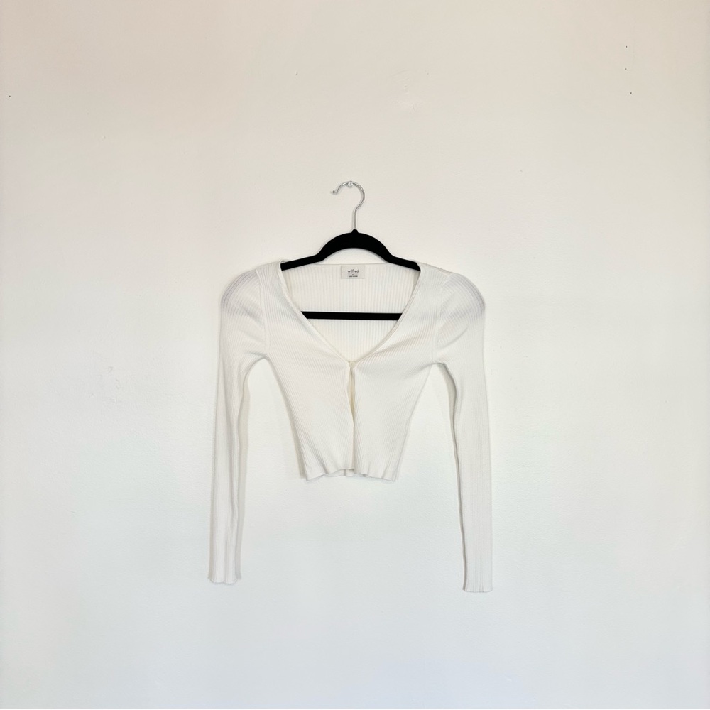 Aritzia Wilfred ‘Corelli’ Ribbed Cardigan